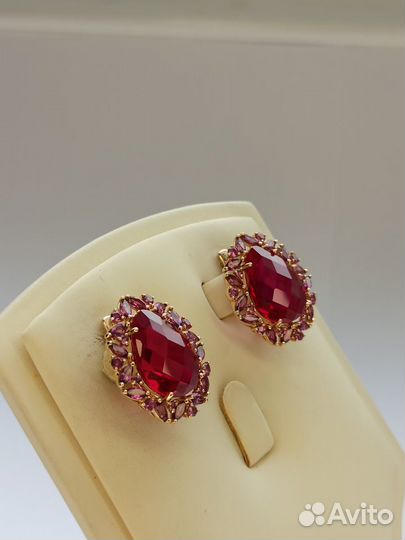 Золотые серьги 585 проба