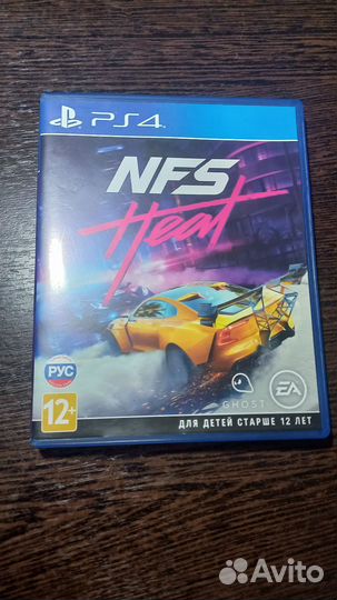 Диск Need For Speed Heat(русская версия) для PS4