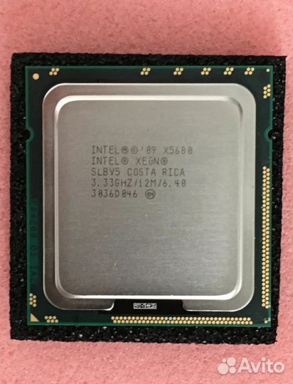 Процессор xeon x5680