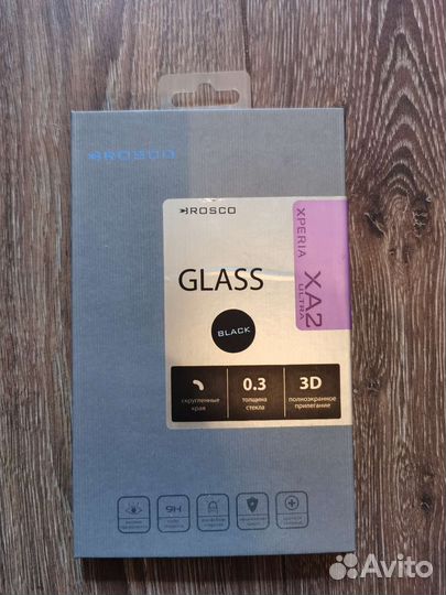 Защитное 3d стекло на Sony Xperia XA2 Ultra