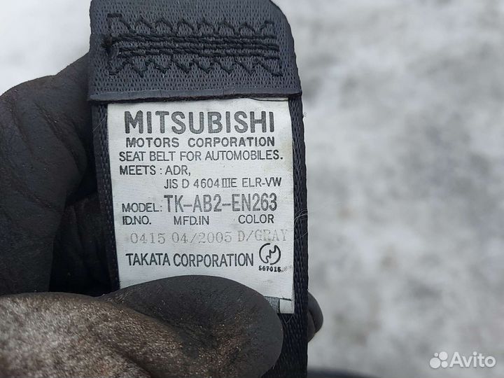 Ремень безопасности Мицубиси Ланцер 9