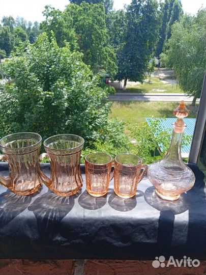 Кружки и графин СССР