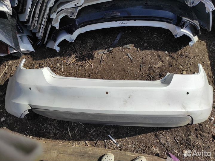 Бампер задний Skoda Rapid 2012- (60U807421B)