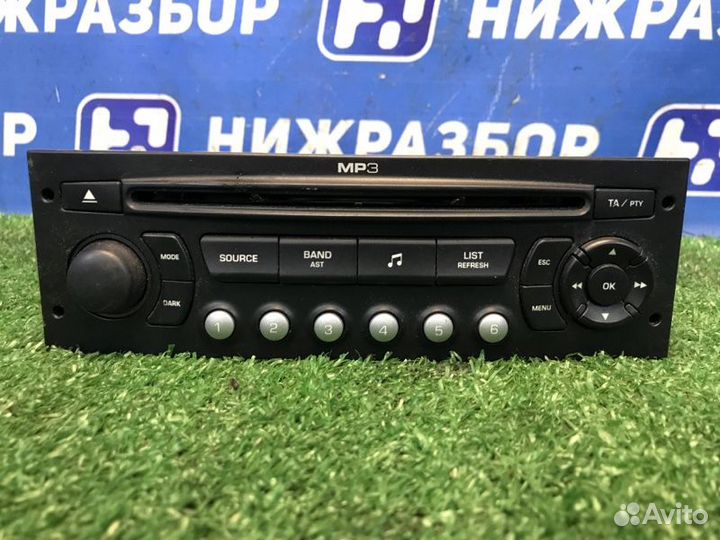 Магнитола Peugeot 307 1.6 TU5JP4 2007