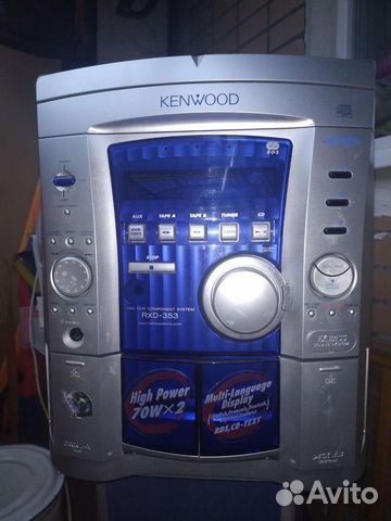 Музыкальный центр kenwood Кенвуд. RXD-V353 Диски купить в Москве ...