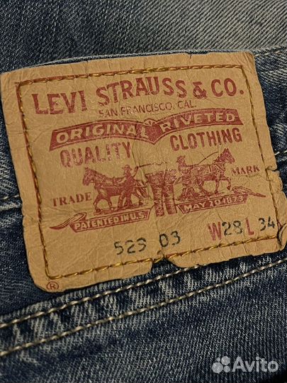 Джинсы мужские Levis w28 l34 y2k