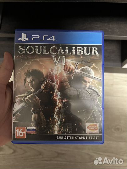 Игра для приставки ps4 soul calibur VI