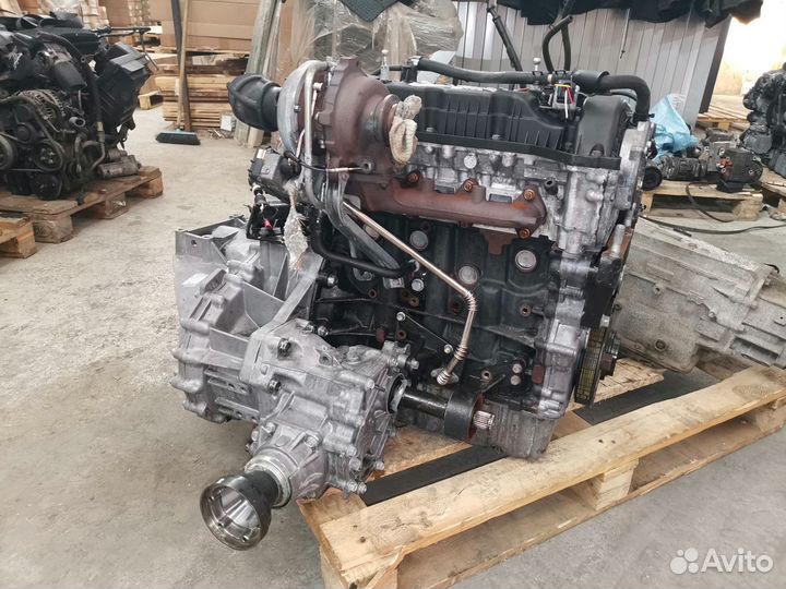 Двс с небольшим пробегом D20DTF (671950) SsangYong