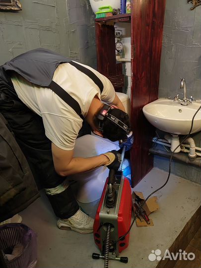 Прочистка канализации Устранение засоров