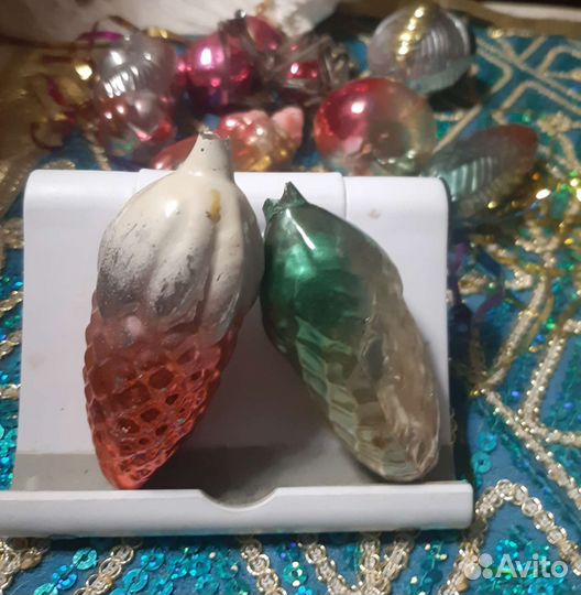 Елочные игрушки СССР