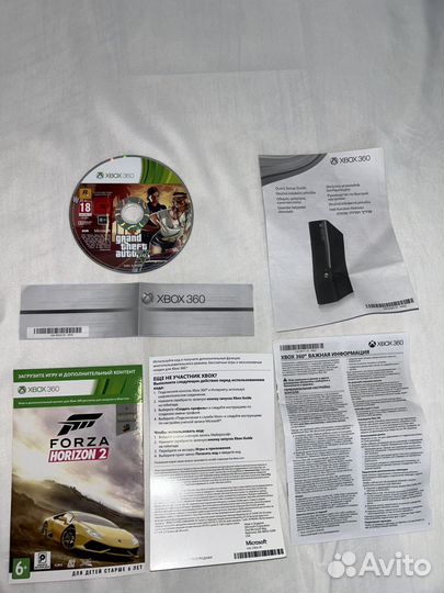 Xbox 360 с играми