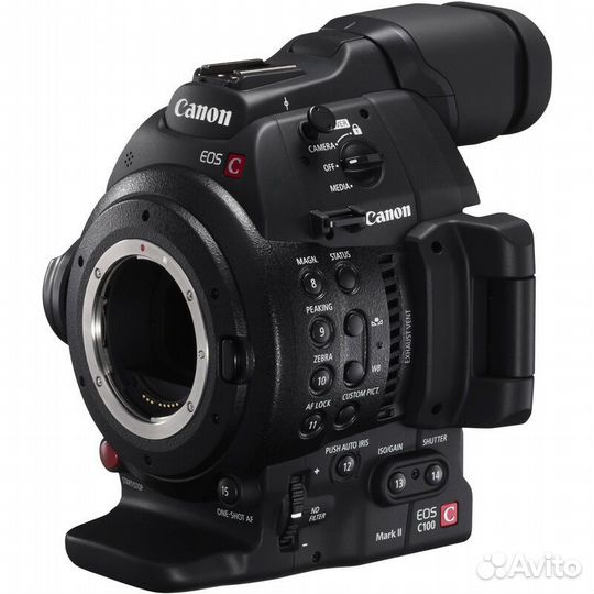 Видеокамера Canon EOS C100 Mark II Body