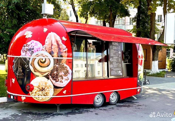 Мобильный фудтрак для торговли