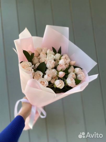 Кустовая роза доставка