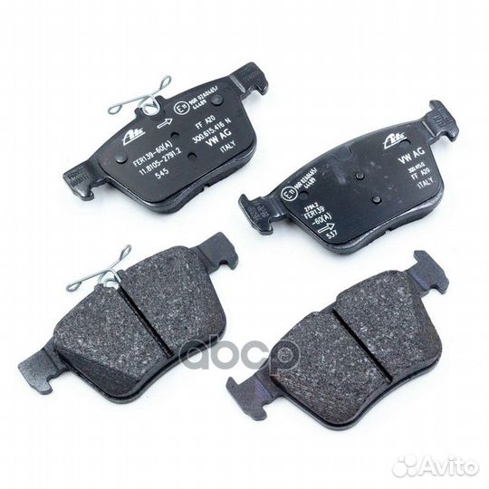 Колодки тормозные дисковые 3Q0698451F VAG