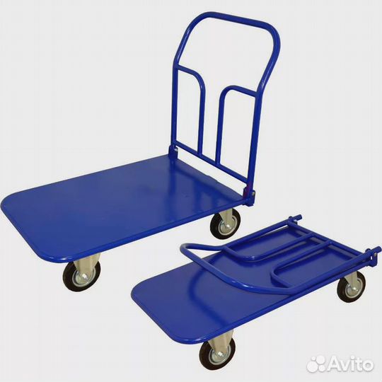Тележка платформенная со складной ручкой тпср М З