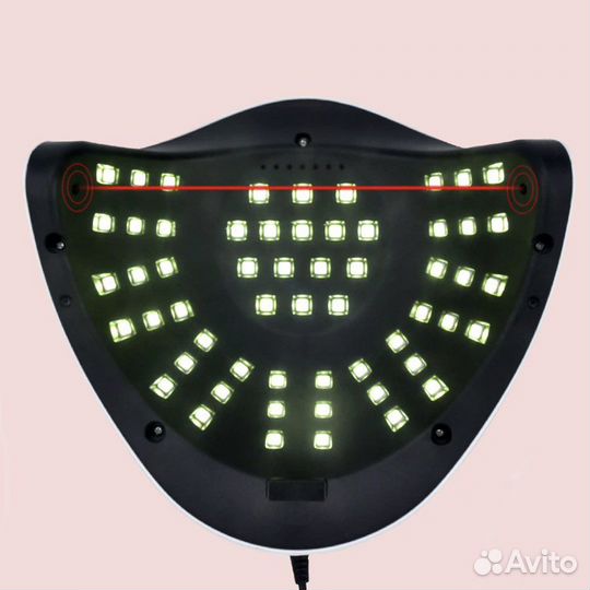 Лампа гибридная SUN X5 MAX для ногтей