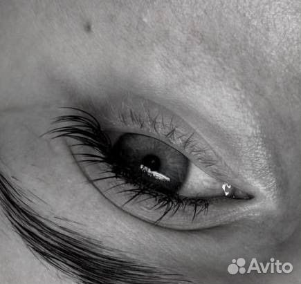 Наращивание ресниц модель