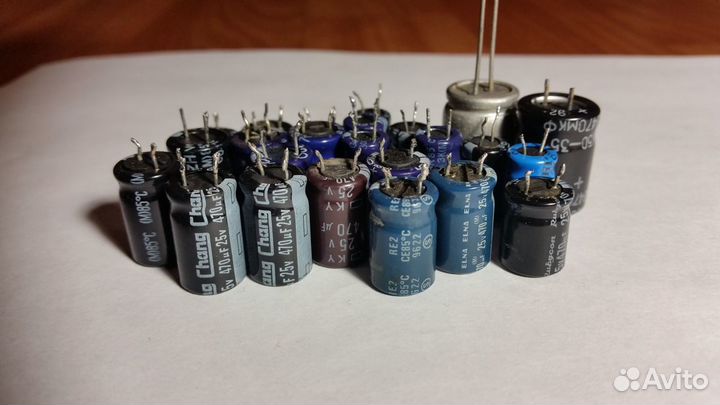 Конденсаторы электролитические 470 мкФ, 6,3-50 В