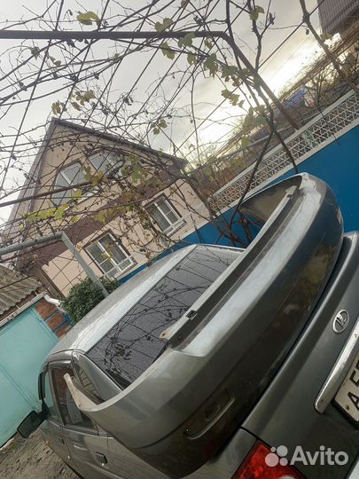 Задний бампер priora