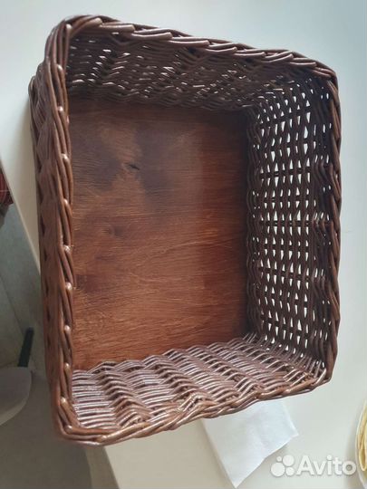 Корзина плетеная для хранения