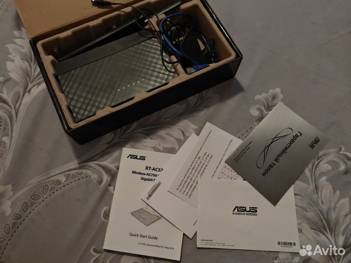 Роутер asus RT-AC53 Wireless-AC750