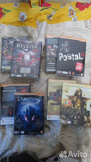 Новые диски cd dvd box Игры запечатанные PC new
