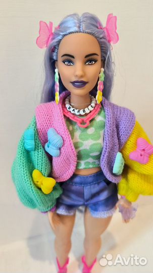 Кукла барби barbie Экстра 20, Лавандовые волосы