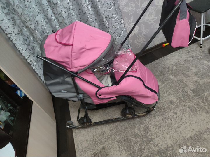 Коляска санки