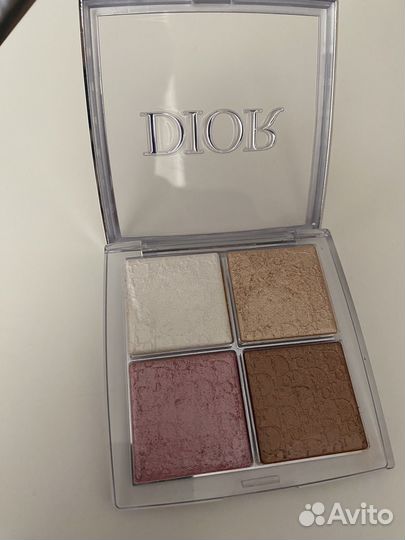 Палетка хайлайтер dior glow face palette