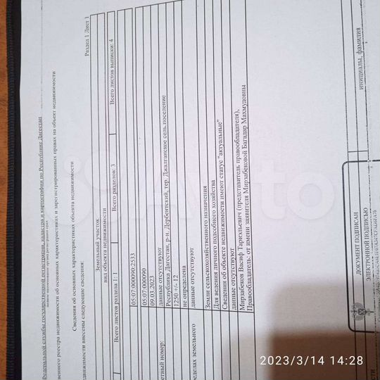 Участок 12,5 сот. (СНТ, ДНП)