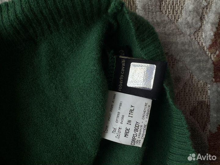 Винтажный джемпер Roberto Cavalli