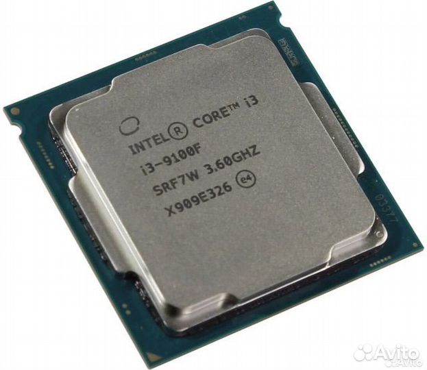 Процессор intel core i3 9100f