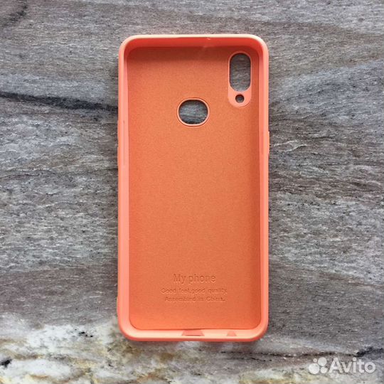 Чехол для Samsung A10S микрофибра внутри