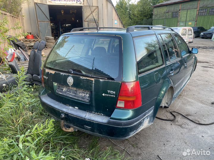 Разбор Volkswagen Golf 4, 1.9 TDI, 4motion, МКПП