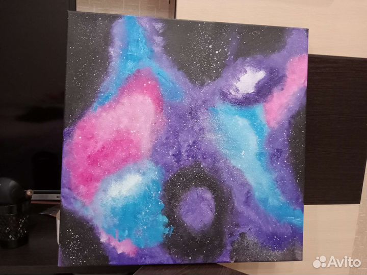 Картина акрилом на холсте