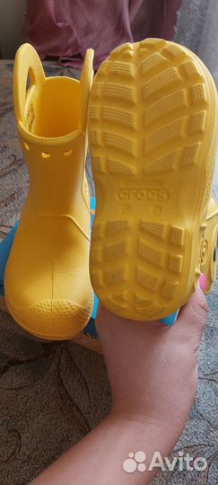 Резиновые сапоги crocs