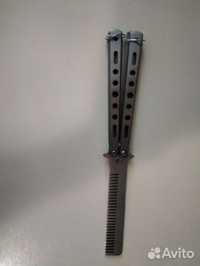 Нож бабочка расческа