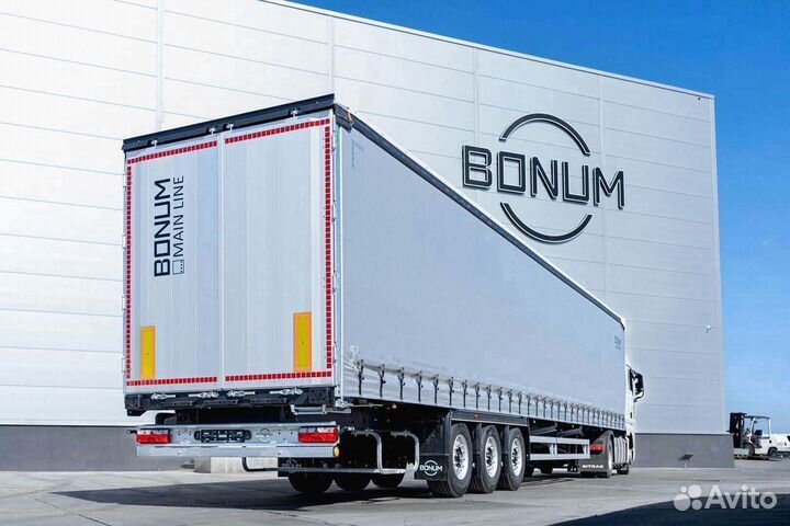 Полуприцеп шторный Bonum 914296-04, 2024