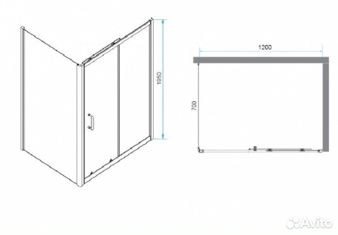 Душевой уголок RGW Passage PA-74B 120x70