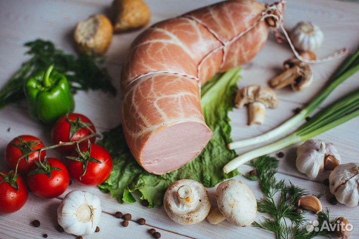 Изделия мясные, кондитерские