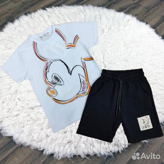 Детская одежда zara для мальчика 104 110