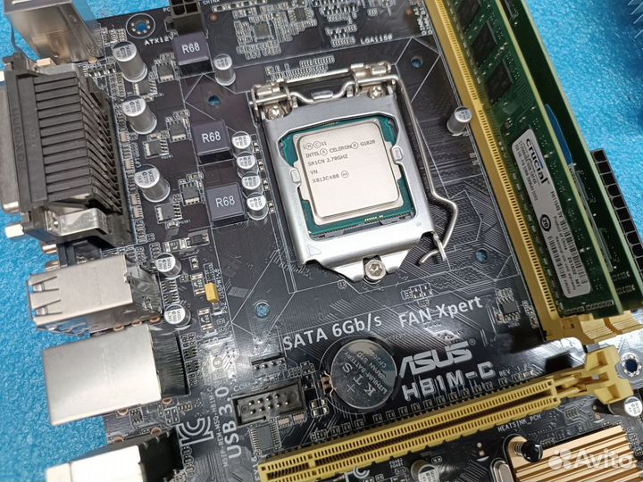 Материнская плата Asus H81M-C LGA 1150