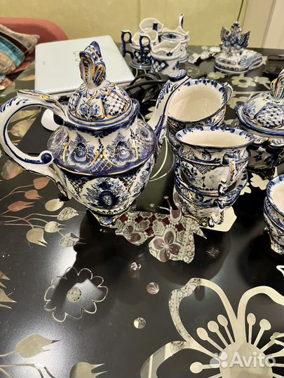 Коллекция изделия Гжели