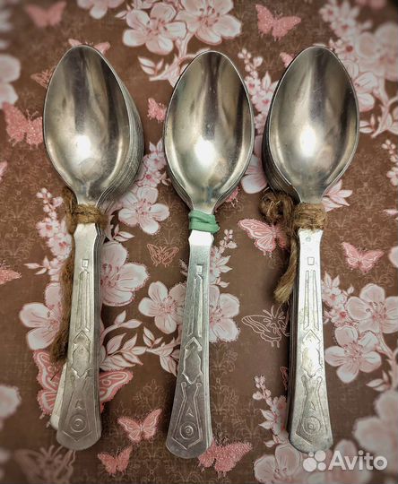 Ложки столовые алюминиевые СССР