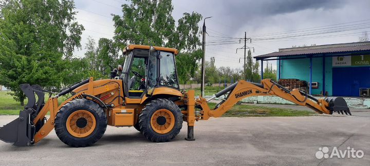 Экскаватор-погрузчик Shanmon 388H, 2024