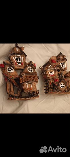 Домики подсвечники аромалампы Керамика