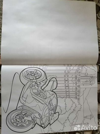 Мега раскраска