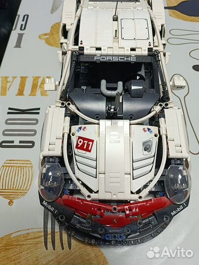 Lego Technic 42096 Porsche 911 RSR без коробки