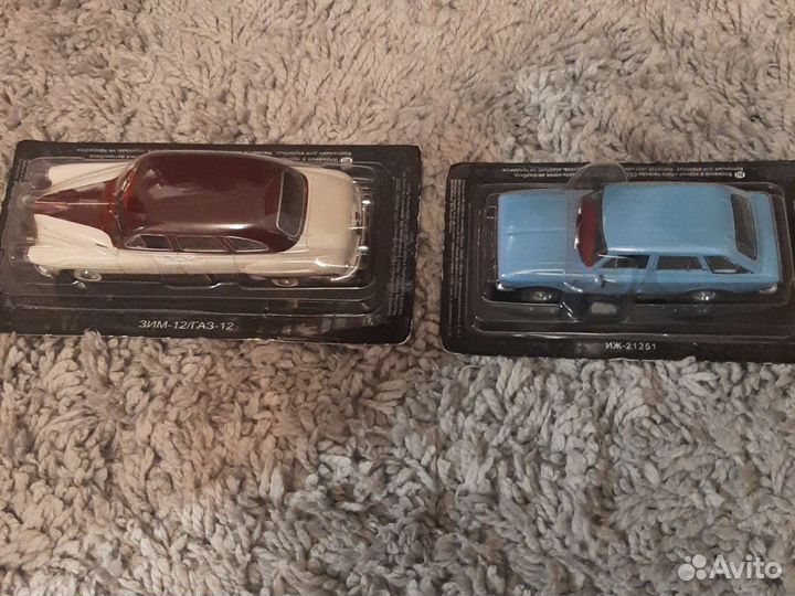 Модели автомобилей СССР Deagostini